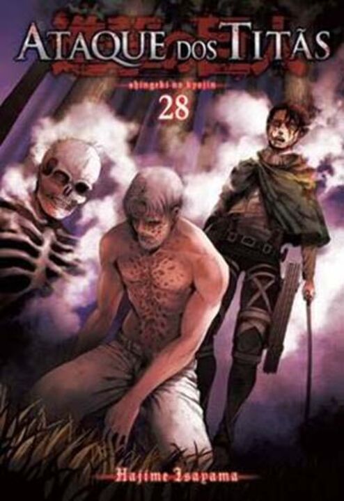 Livro Ataque dos Titãs Vol. 28
