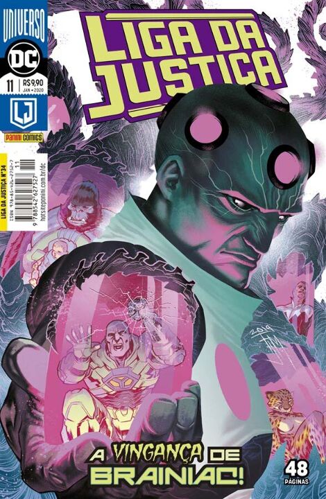 Livro Liga da justiça: renascimento - 11 / 34: a vingança de br...