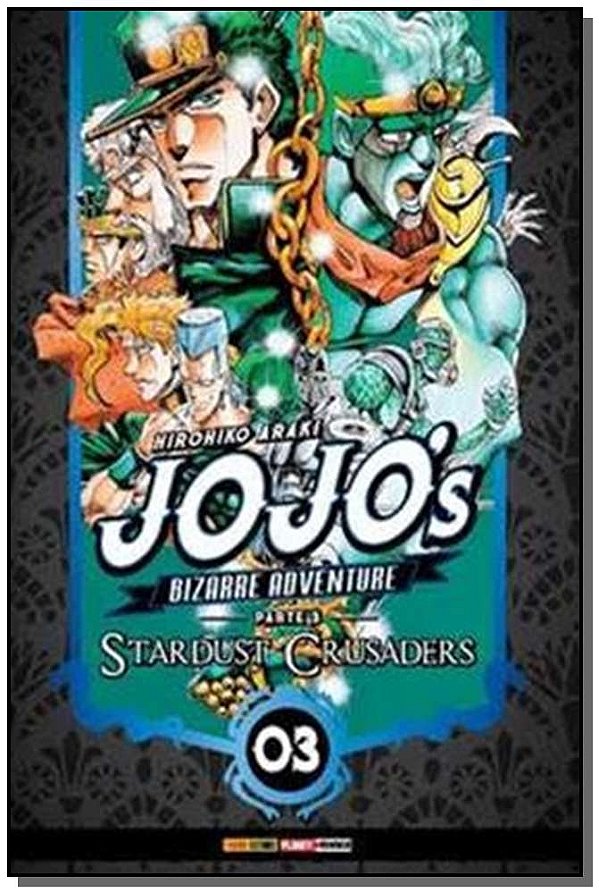 Livro Jojo's Bizarre Adventure - Parte 3: Stardust Crusad...