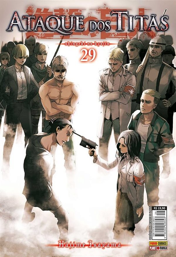 Livro Ataque dos Titãs Vol. 29