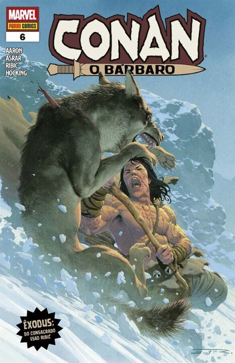 Livro Conan, O Bárbaro Vol. 6