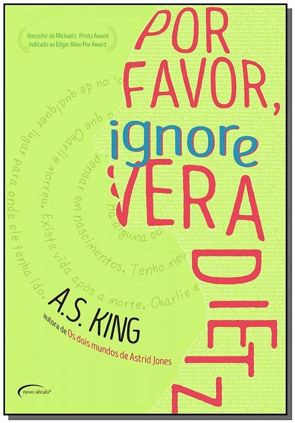 Livro Por Favor Ignore Vera Dietz