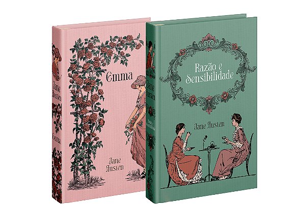 Livro Combo Clássicos Jane Austen - Edição Luxo: Emma + Razão E...