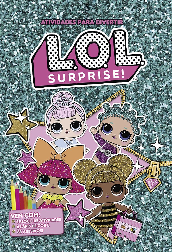 Livro L.O.L. Surprise!: atividades para divertir
