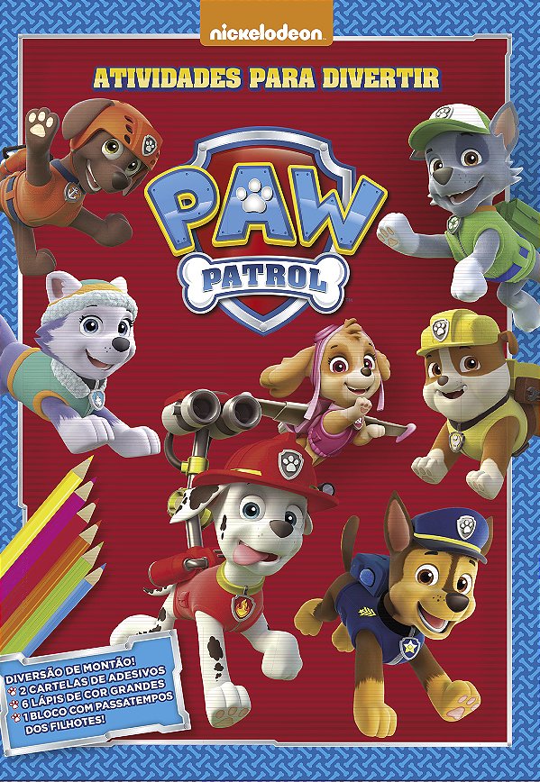 Livro Patrulha canina - Atividades para divertir