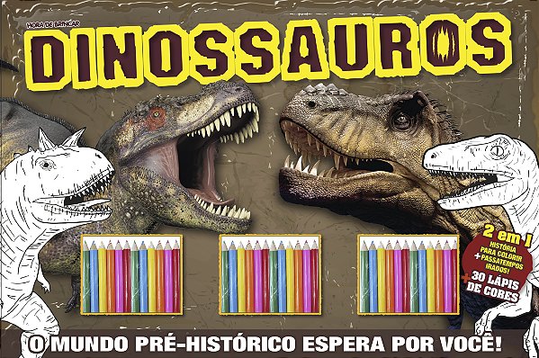 Livro Dinossauros: hora de brincar