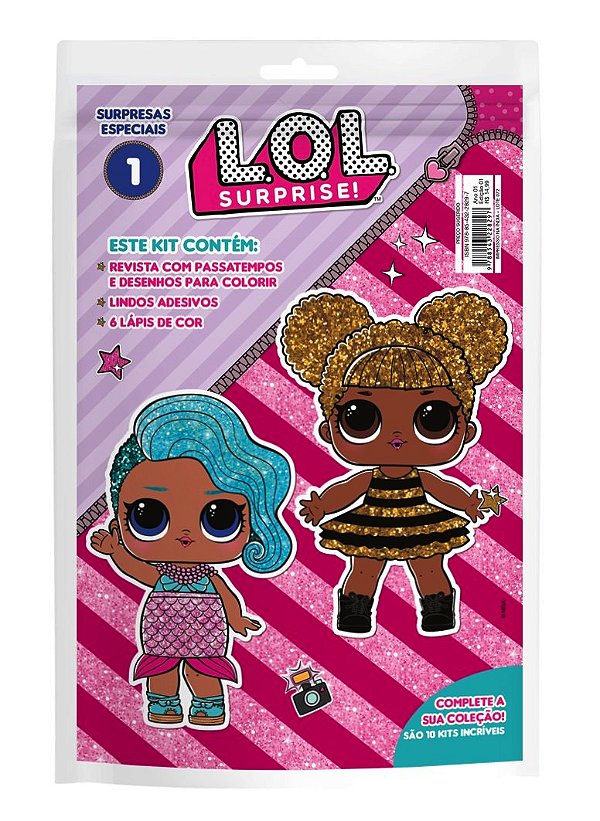 Livro L.O.L. Surprise! - Surpresas especiais