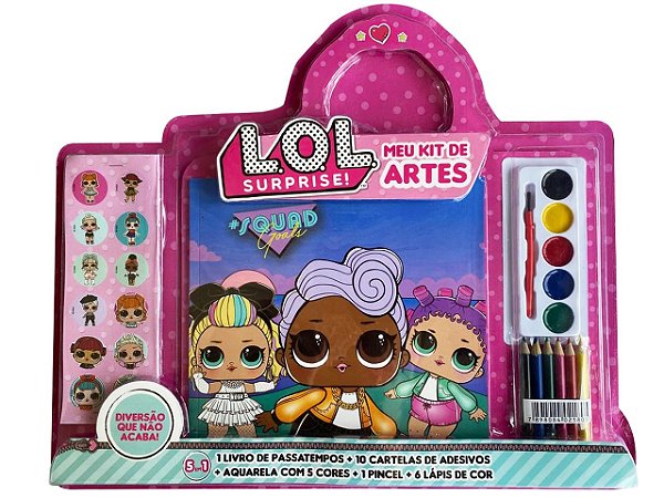 Livro L.O.L. Surprise! - Meu kit de artes