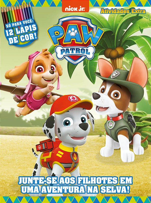 Livro Patrulha canina: atividades extra