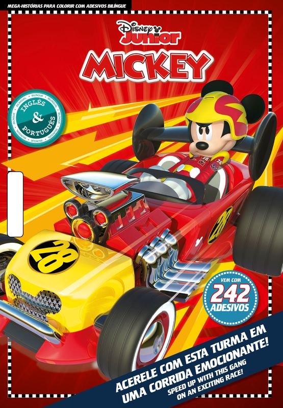 Disney Junior Mickey - Mega-história Para Colorir Com Ade...