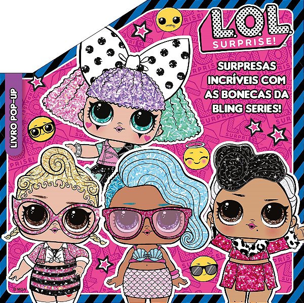 Livro L.O.L. Surprise! Livro pop-up