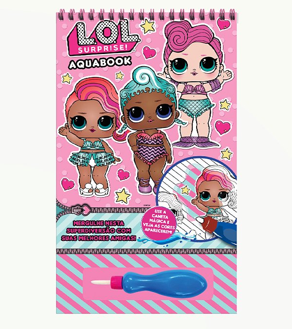 Livro L.O.L. Surprise! - Aquabook