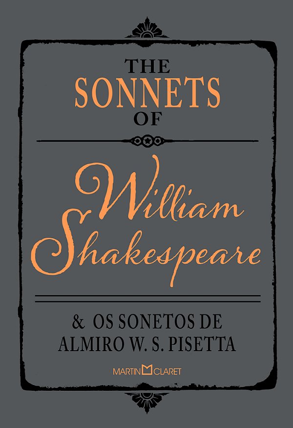 Livro The sonnets of William Shakespeare e os sonetos de ...