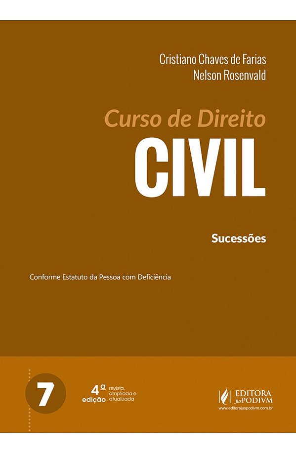Livro Curso de direito civil: sucessões (Volume 7)