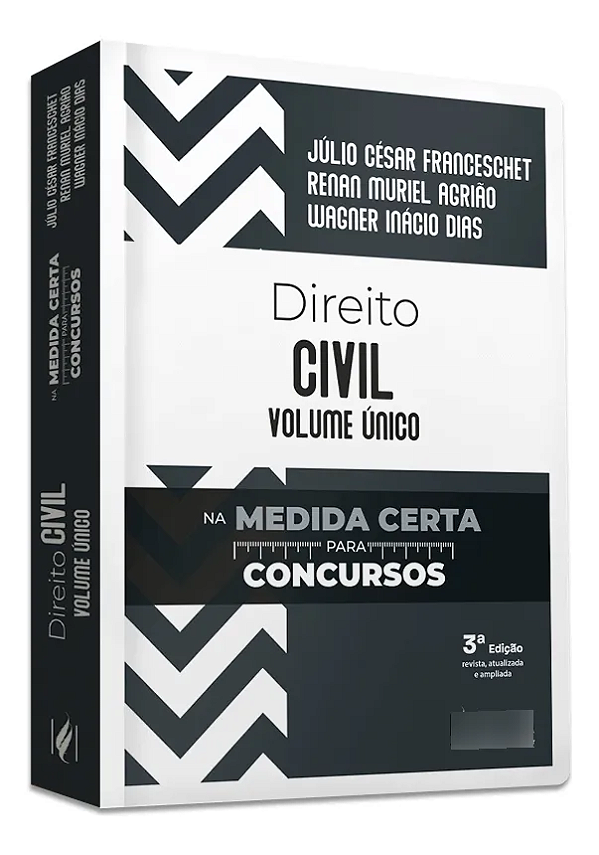 Livro Direito Civil - Volume Único Na Medida Certa Para Concurs...
