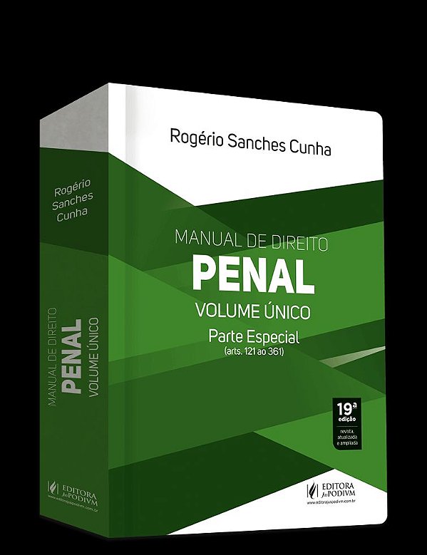 Livro Manual De Direito Penal - Parte Especial - Vol. Único (20...