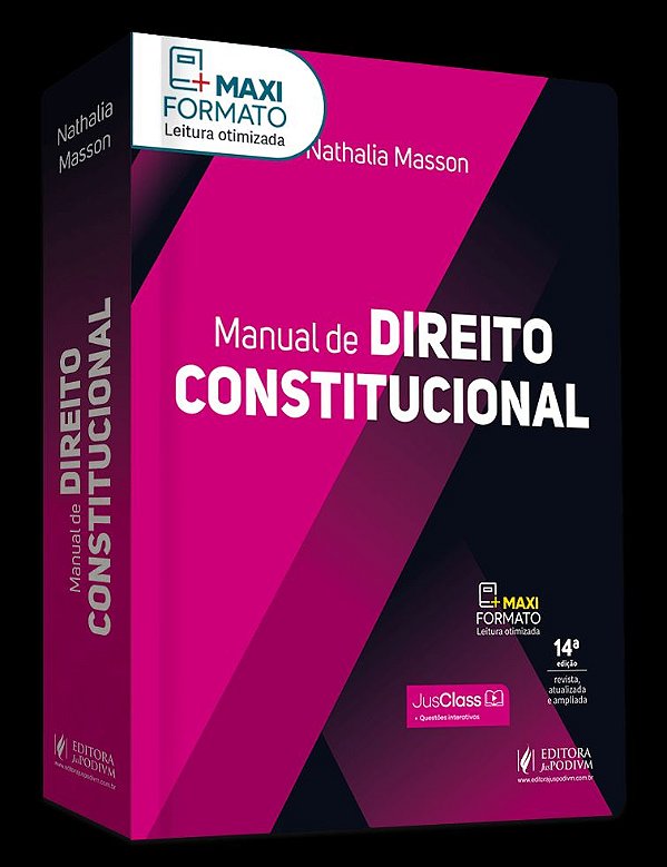 Livro Manual De Direito Constitucional (2026) + Curso De Atuali...