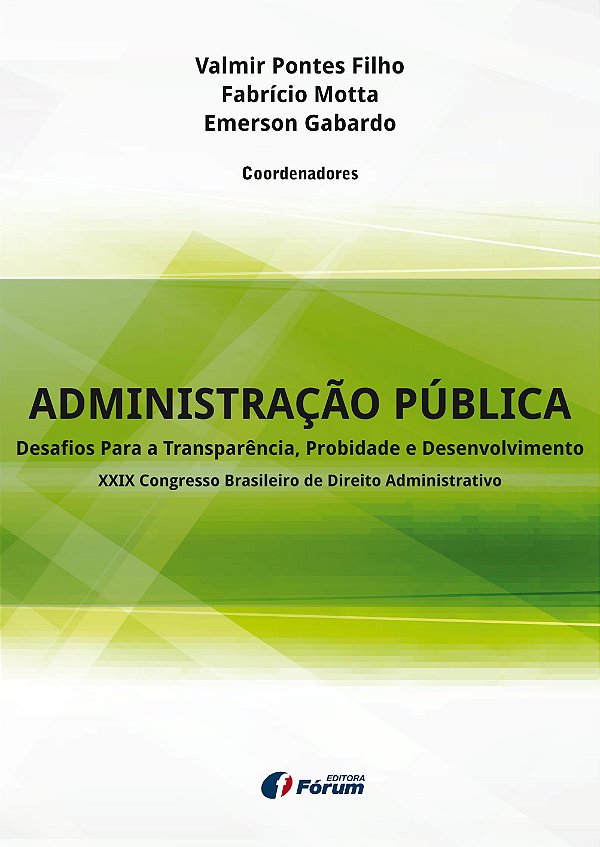 Livro Administração pública: desafios para a transparência, pro...