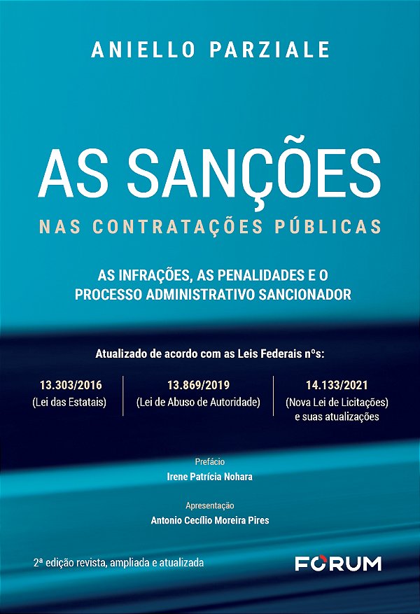 Livro As sanções nas contratações públicas. as infrações, as pe...