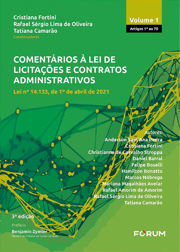 Livro Comentários à lei de licitações e contratos administrativ...