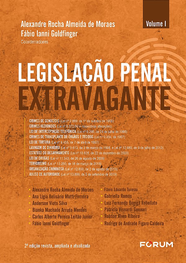 Livro Legislação penal extravagante: volume i