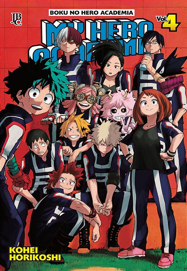 Livro My Hero Academia - Vol. 4