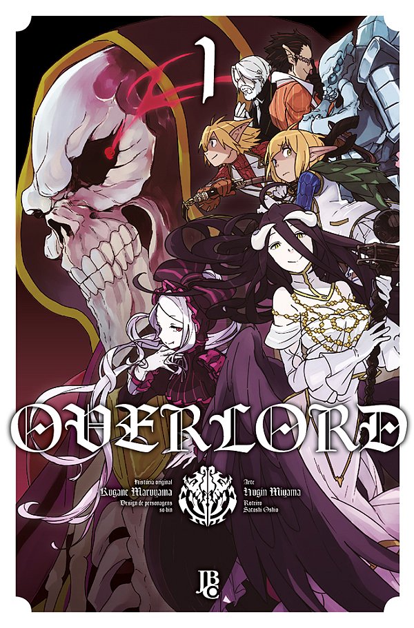 Livro Overlord vol. 01 (mangá)