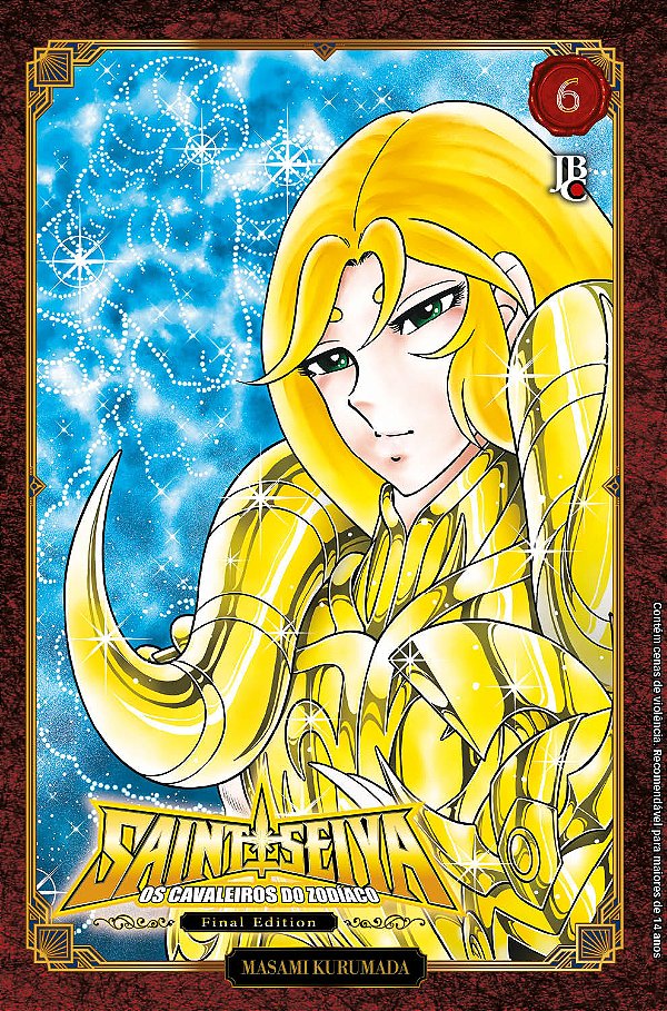 Livro Cavaleiros do zodíaco saint seiya final edition vol. 06 (...