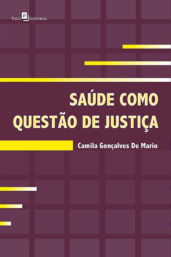 Livro Saúde como questão de justiça