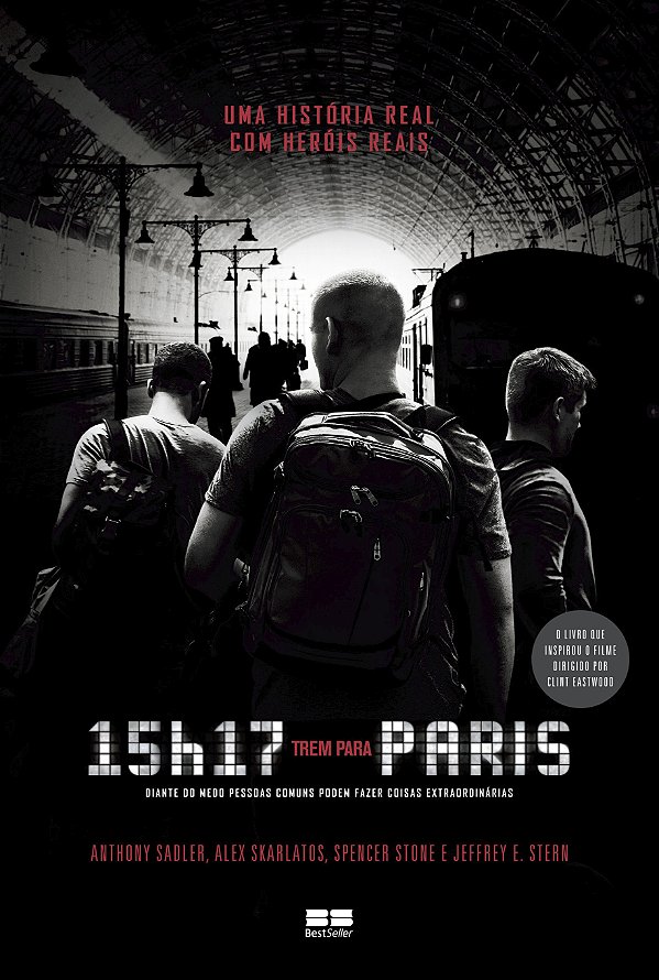 Livro 15h17: Trem para Paris