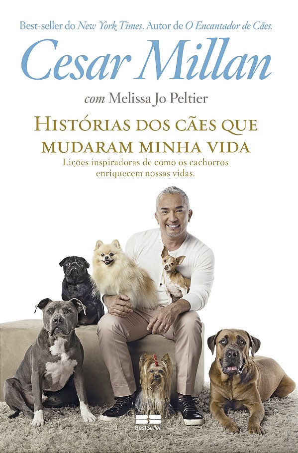 Livro Histórias dos cães que mudaram minha vida