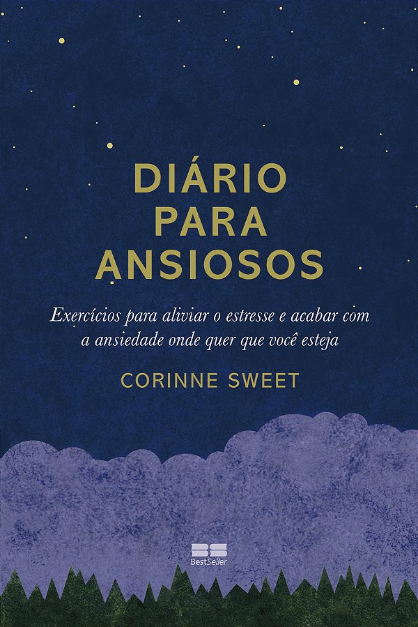 Livro Diário para ansiosos: Exercícios para aliviar o est...