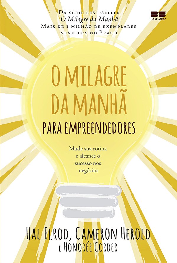 Livro O milagre da manhã para empreendedores