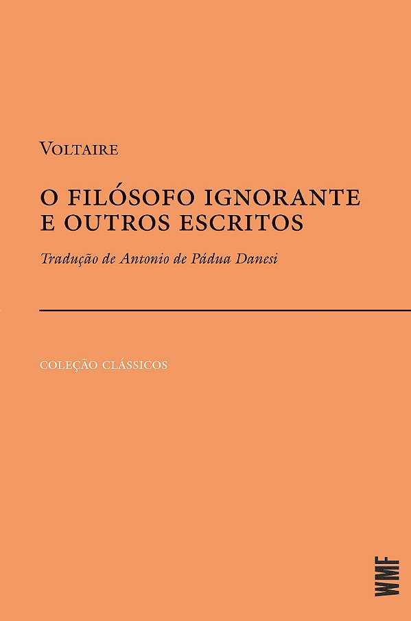 Livro O filósofo ignorante e outros escritos