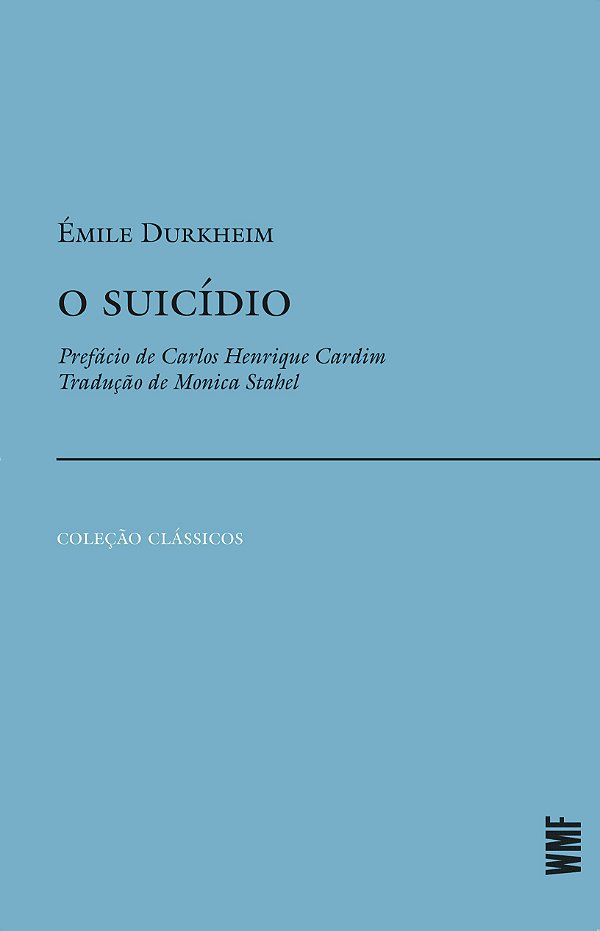 Livro O Suicídio