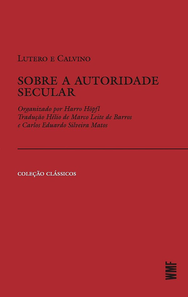 Livro Sobre a autoridade secular