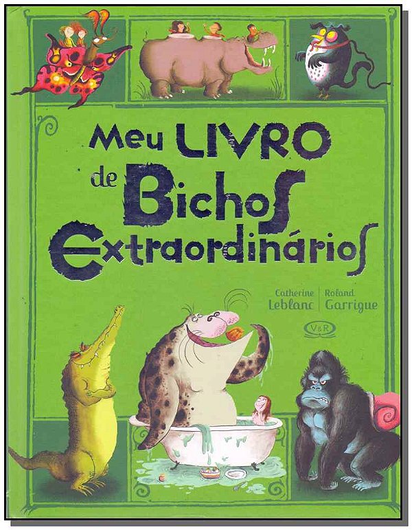 Livro Meu livro de bichos extraordinários
