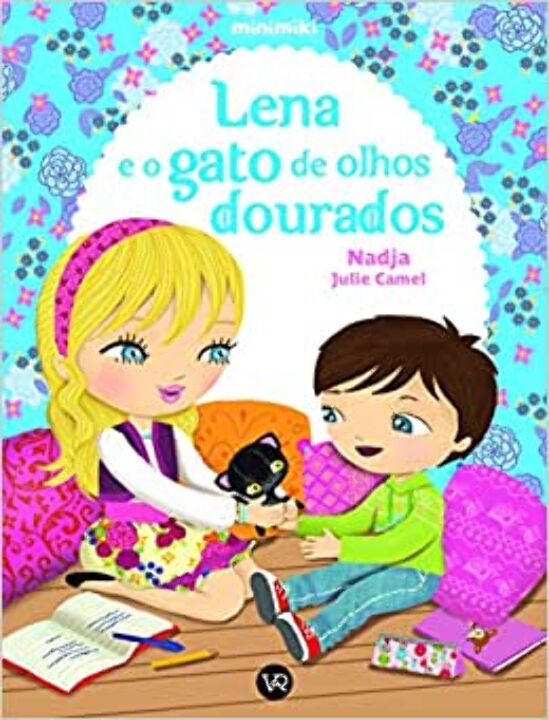 Livro Lena e o Gato dos Olhos Dourados (Coleção Minimiki)