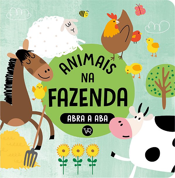 Livro Abra A Aba - Animais Na Fazenda