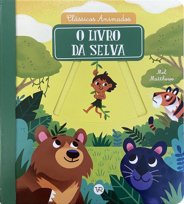 Livro Clássicos Animados - O Livro Da Selva