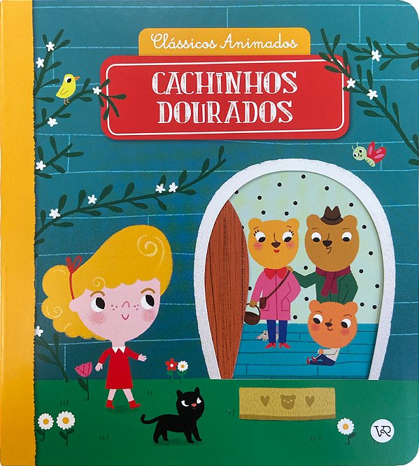 Livro Clássicos Animados - Cachinhos Dourados