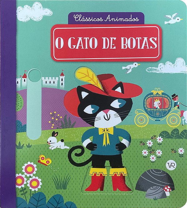 Livro Clássicos Animados - O Gato De Botas