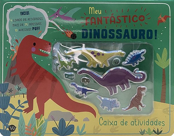 Livro Meu fantástico dinossauro: Caixa de atividades (Vol...