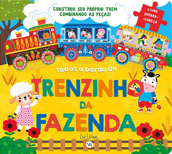 Livro Todos a bordo do trenzinho da fazenda (Volume 1)