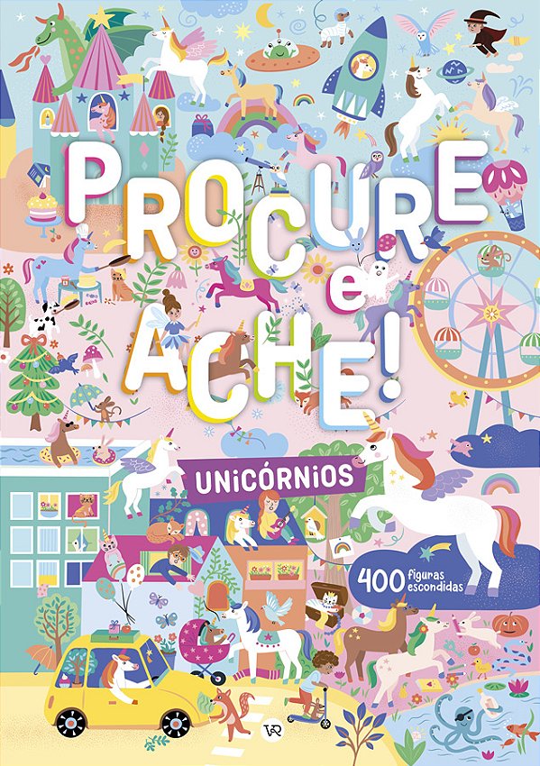 Livro Procure e ache! Unicórnios (Volume 4)