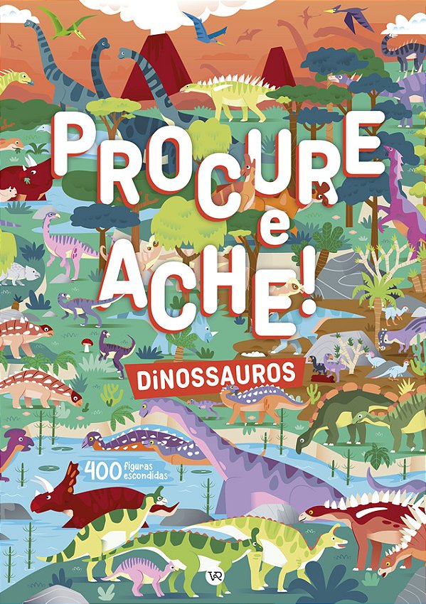 Livro Procure e ache! Dinossauros (Volume 3)