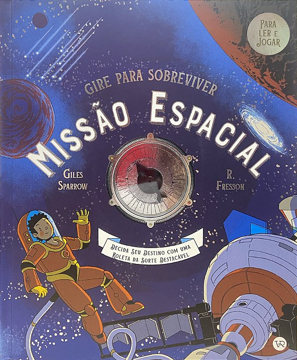 Livro Gire para sobreviver - Missão Espacial (Volume 3)