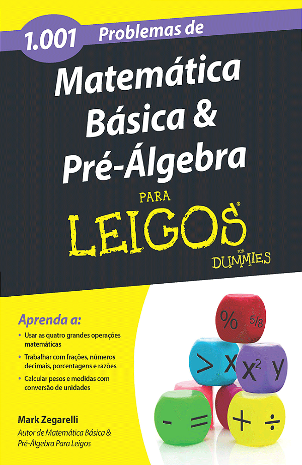 Livro 1001 problemas de matemática básica e pré-álgebra p...