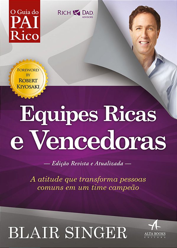 Livro Pai rico equipes ricas e vencedoras