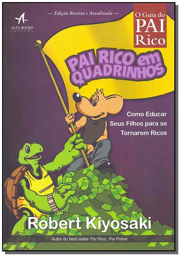 Livro Pai rico em quadrinhos: como educar seus filhos par...